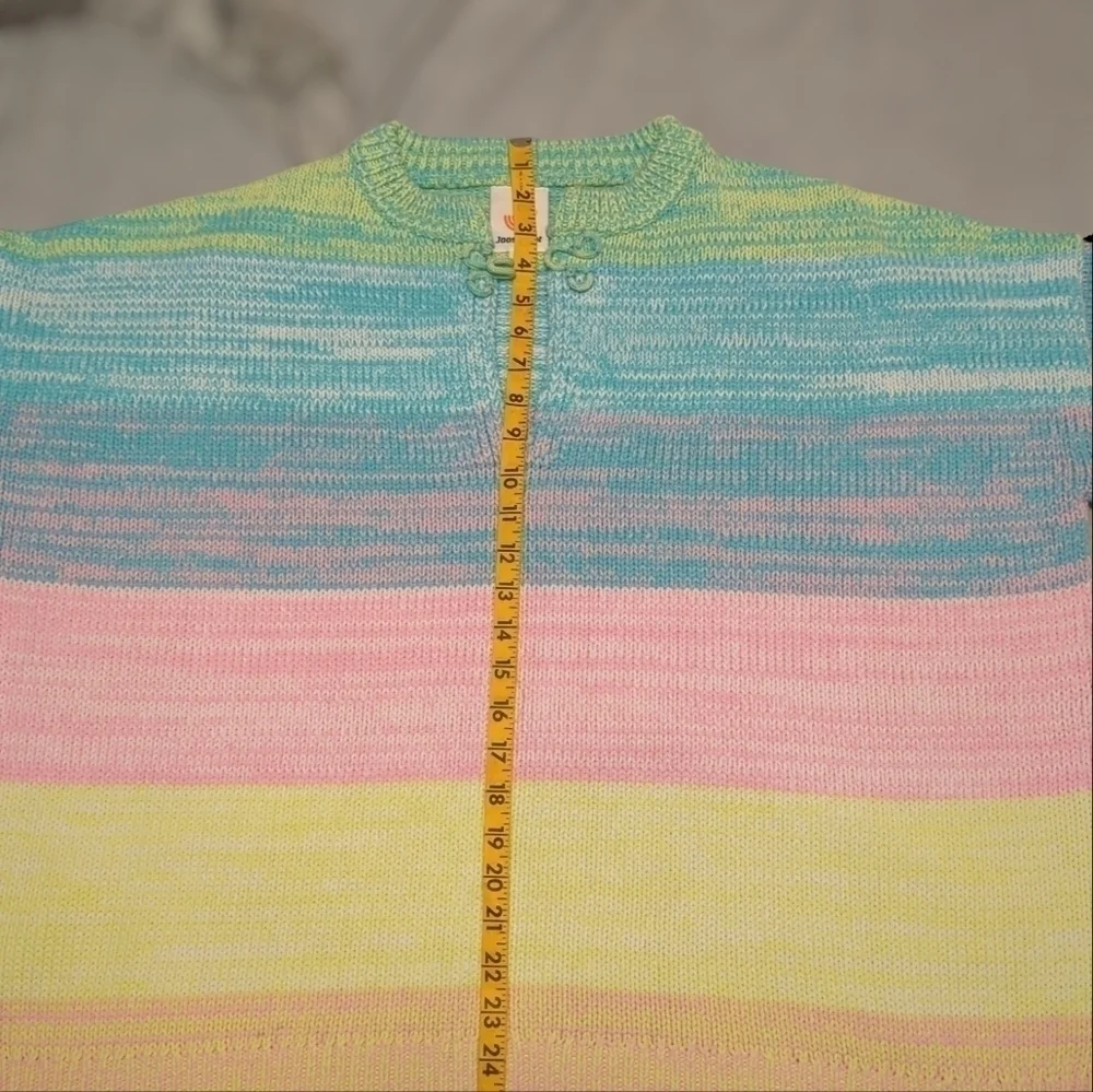 Joos Tricot Space Dye Pullover Xs
